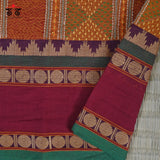 Chettinad Cotton - Banjara Hand Embroidered Blouse Fabric