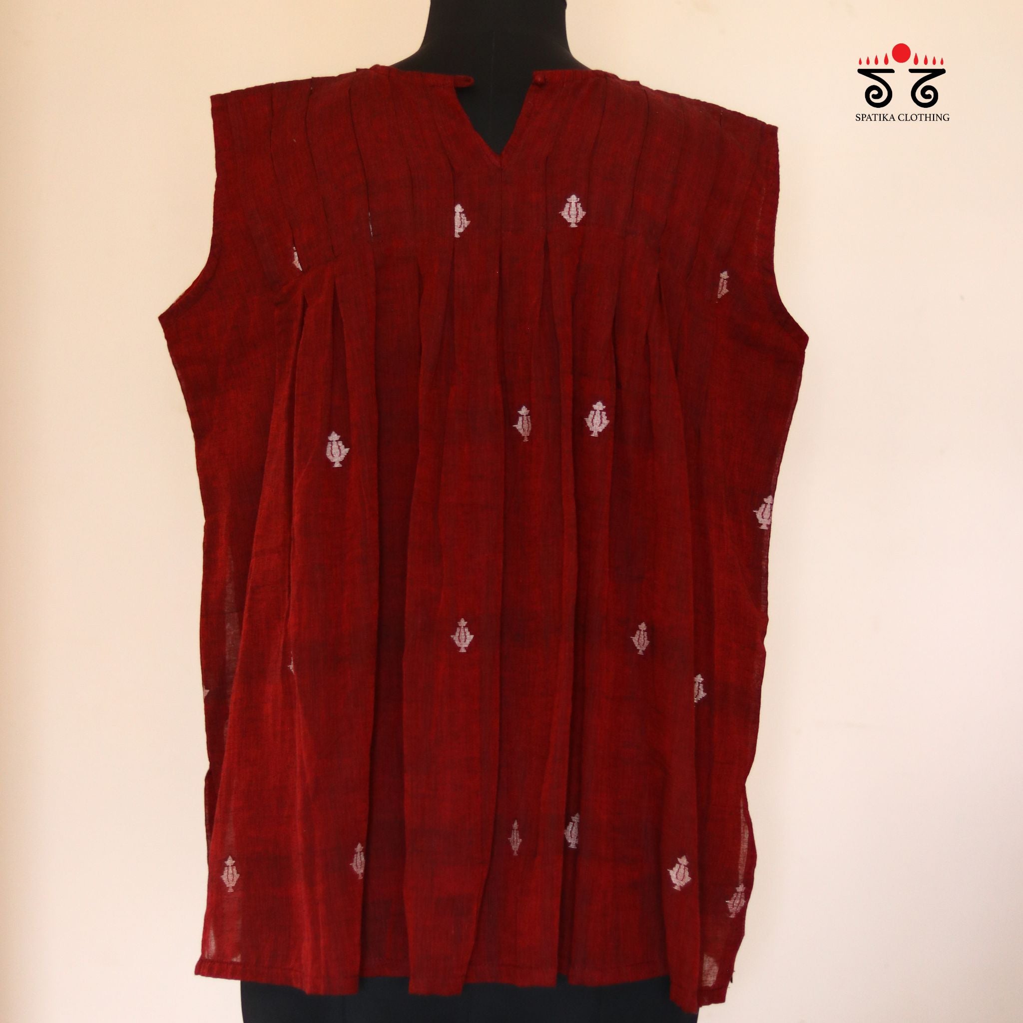 Jamdhani Handembroidered Top