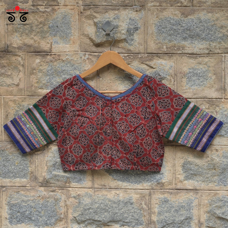 Khun - Lambani - Ajrak Hand Crafted Blouse
