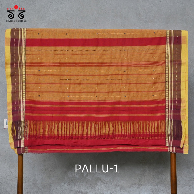 Aane Hejje Hand - Embroidered Saree