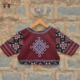 Telia Rumal - Kolam Blouse