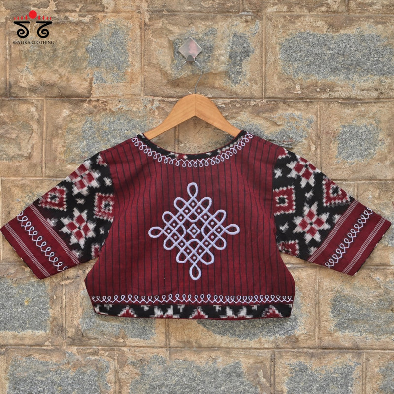 Telia Rumal - Kolam Blouse