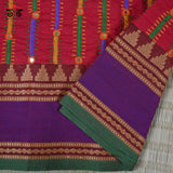 Chettinad Cotton - Banjara Hand Embroidered Blouse Fabric