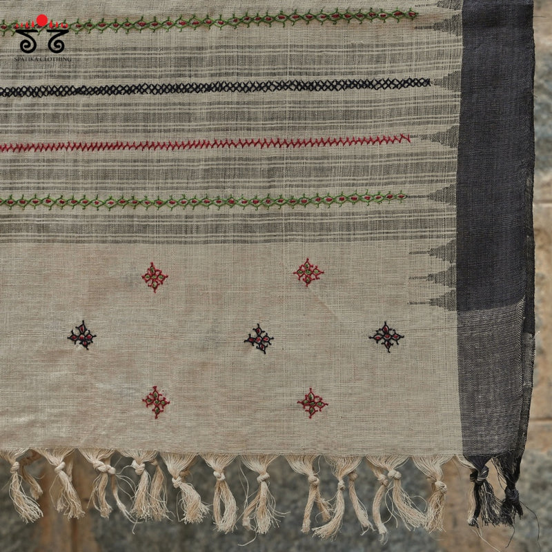 Hand - Embroidered Dupatta