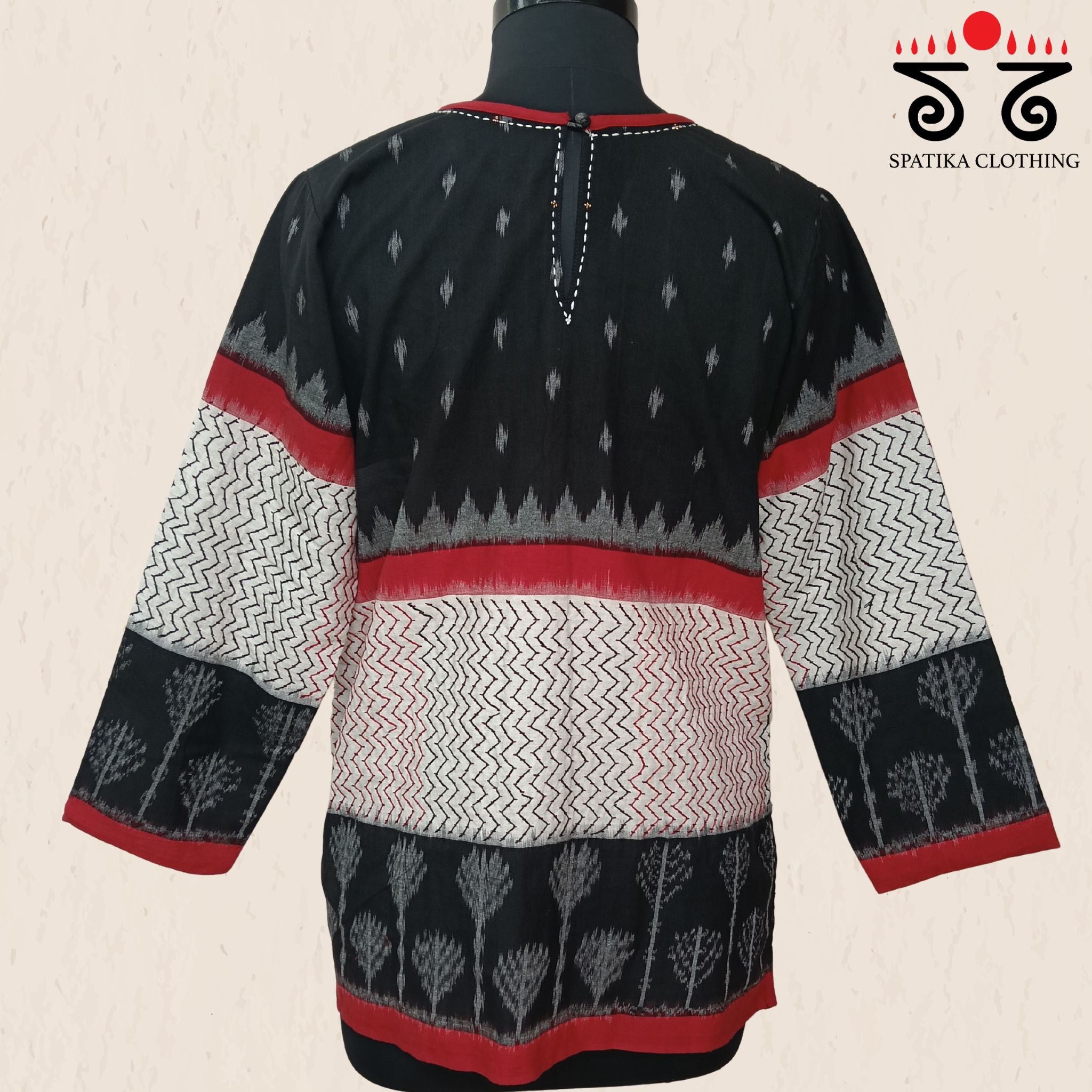 Ikat Lambani Short Kurta