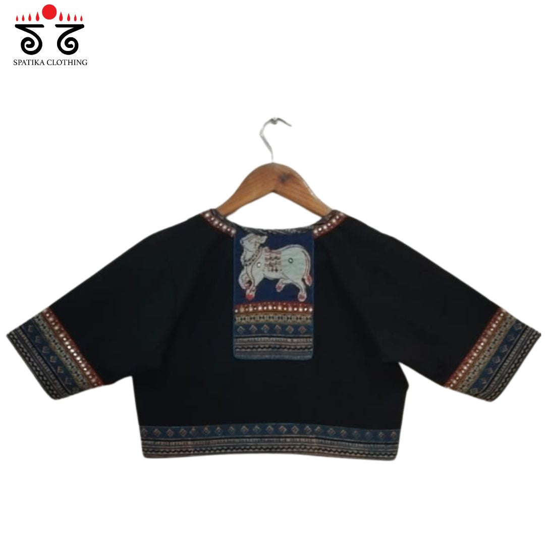 The Pichwai Patchwork Blouse