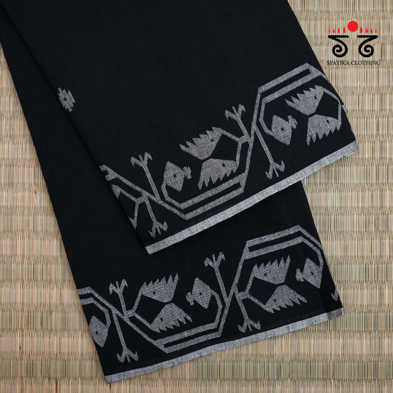 Jamdhani on Bengal Cotton Saree