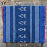 Ikat Handwoven Cotton Saree