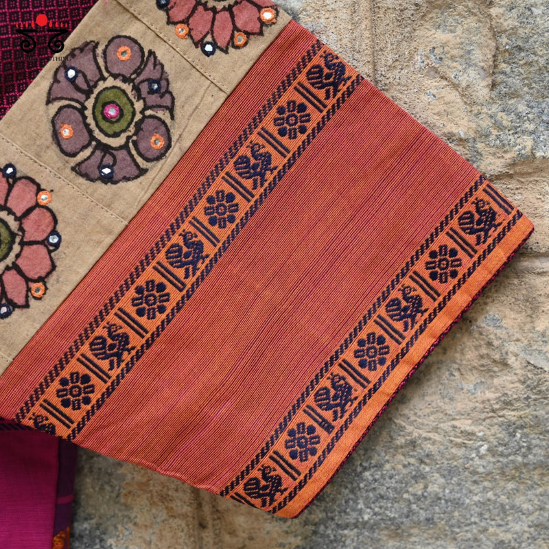 Chettinad Cotton - Pen Kalamkari Blouse