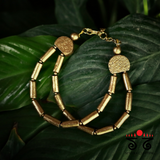 Terracotta Jewellery Set With Bracelet