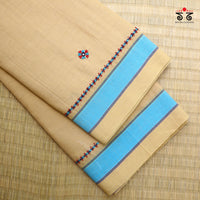 Ilkal Hand-embroidered Cotton Saree