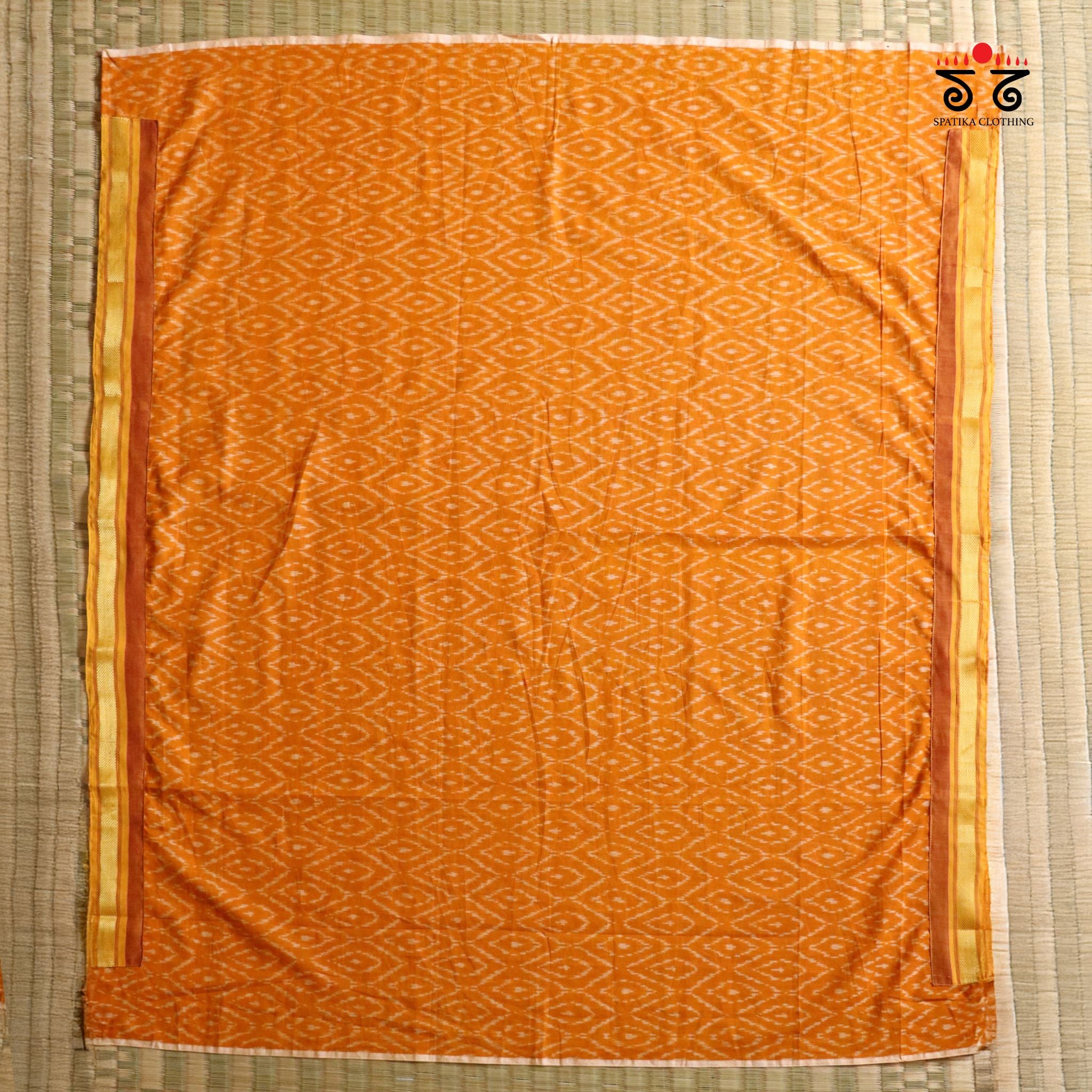 Andhra Handwoven Cotton Saree - Special Blouse