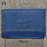 Hand block Print on Chanderi Silk Cotton Saree