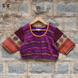 Chettinad Cotton - Pen Kalamkari Blouse