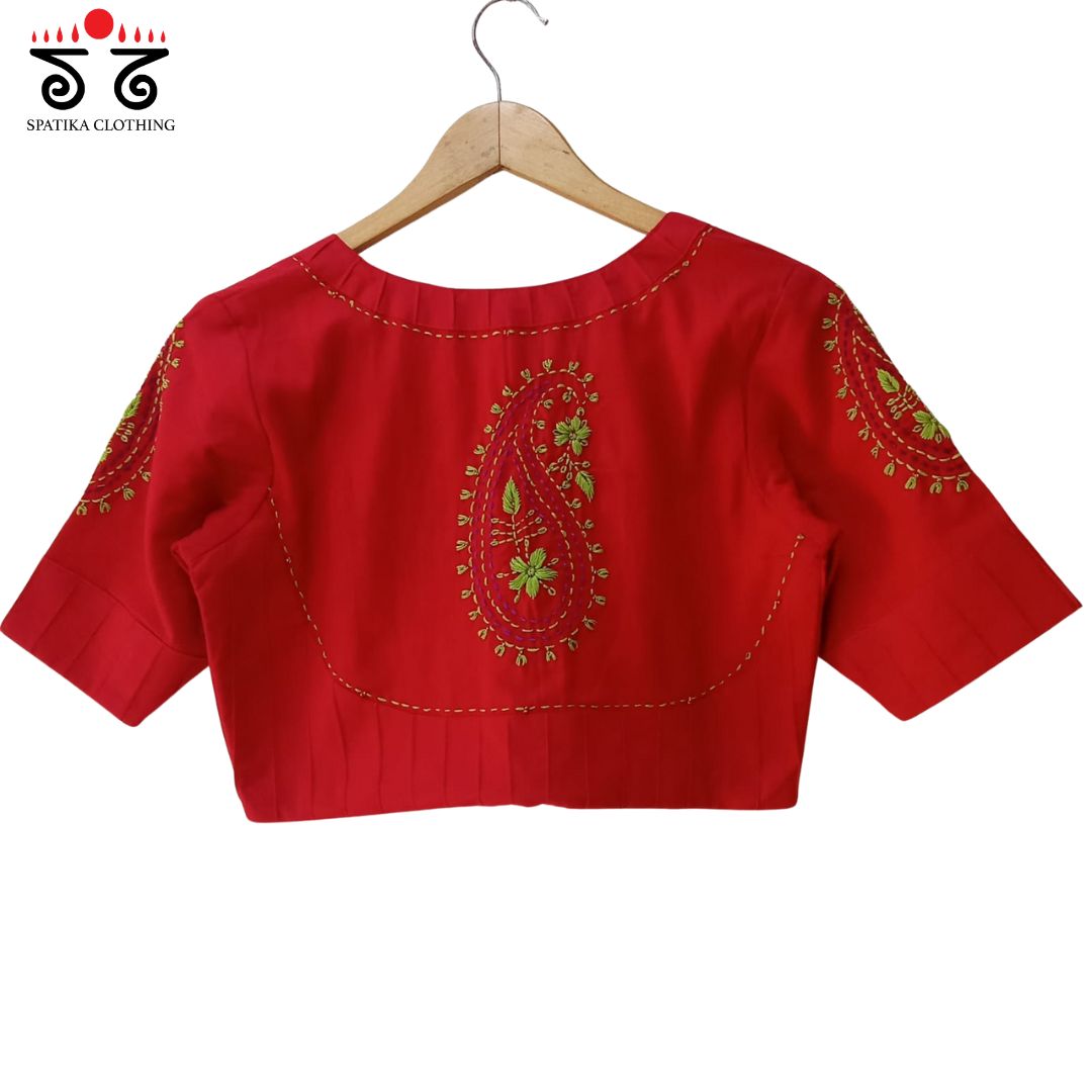 The Chikankari Blouse - New!