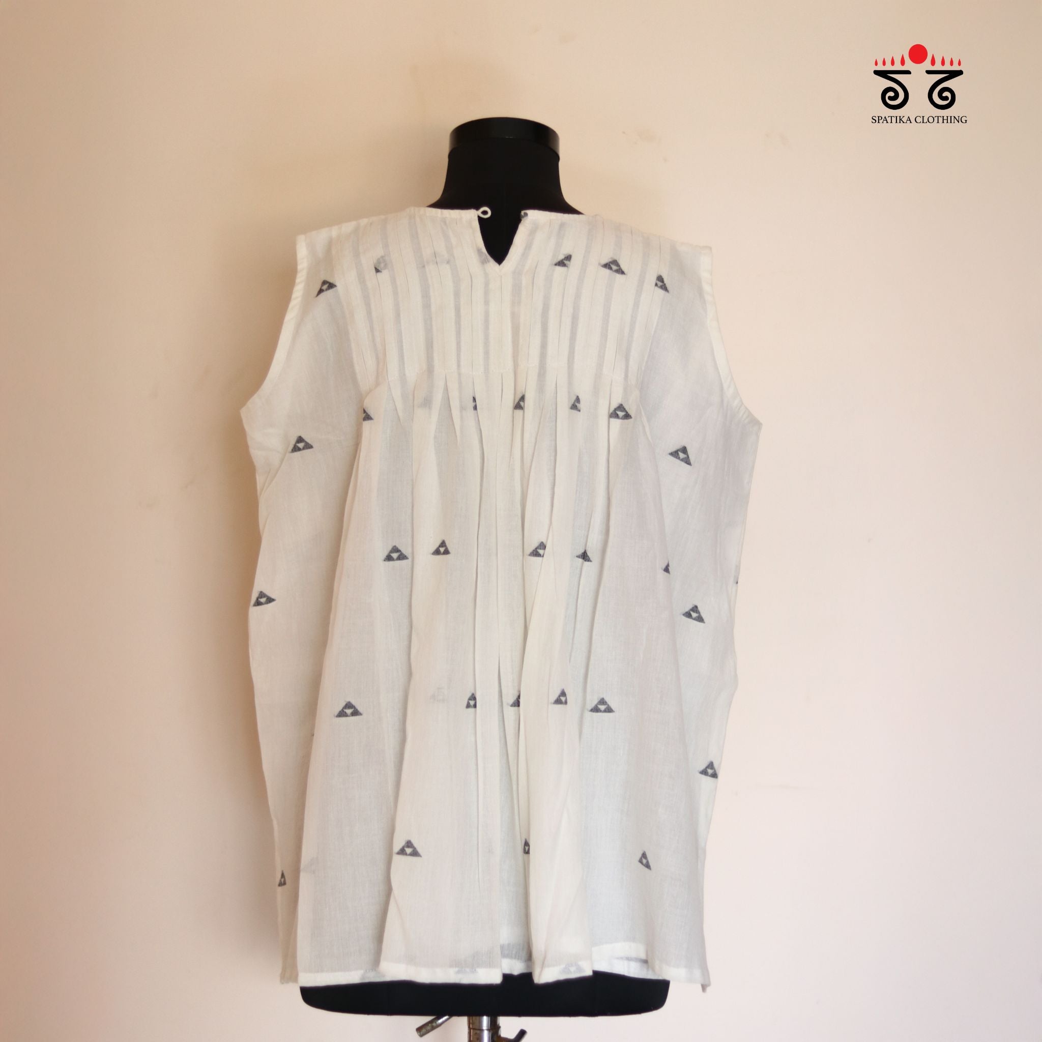 Jamdhani Hand Embroidered Top