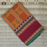 Chettinad Cotton - Banjara Hand Embroidered Blouse Fabric