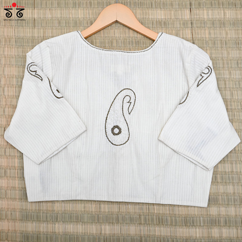 Paisley - Embroidered Zardosi Blouse