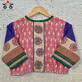 Ikat - Pen Kalamkari Handcrafted Blouse