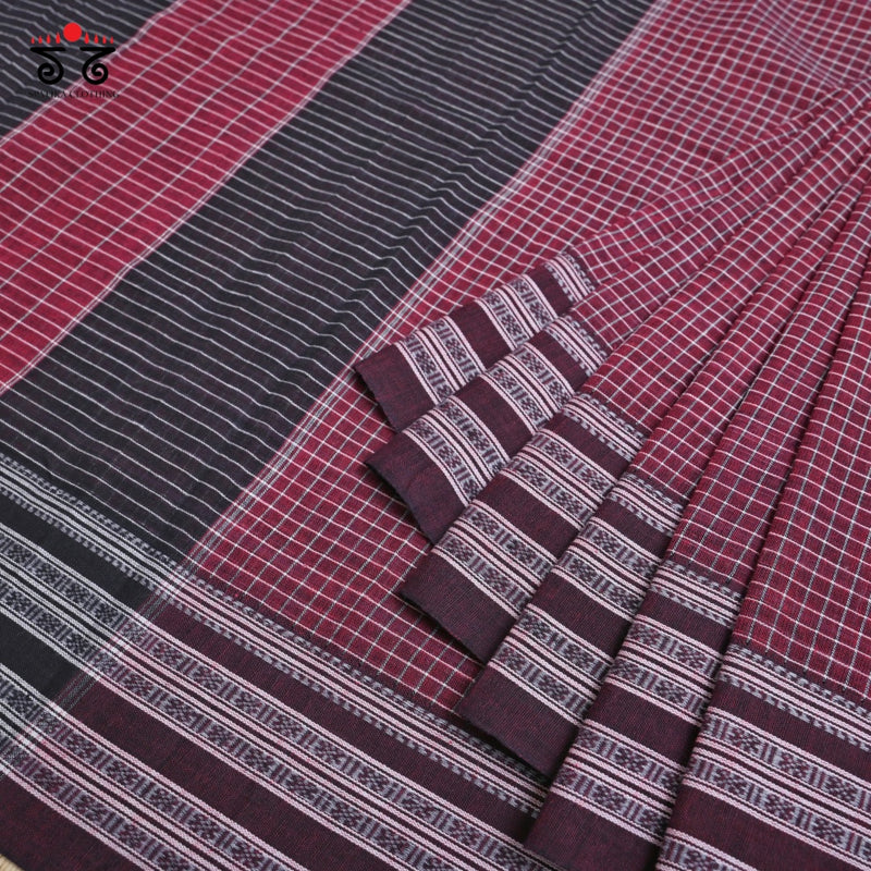 Ilkal Handwoven Cotton Saree
