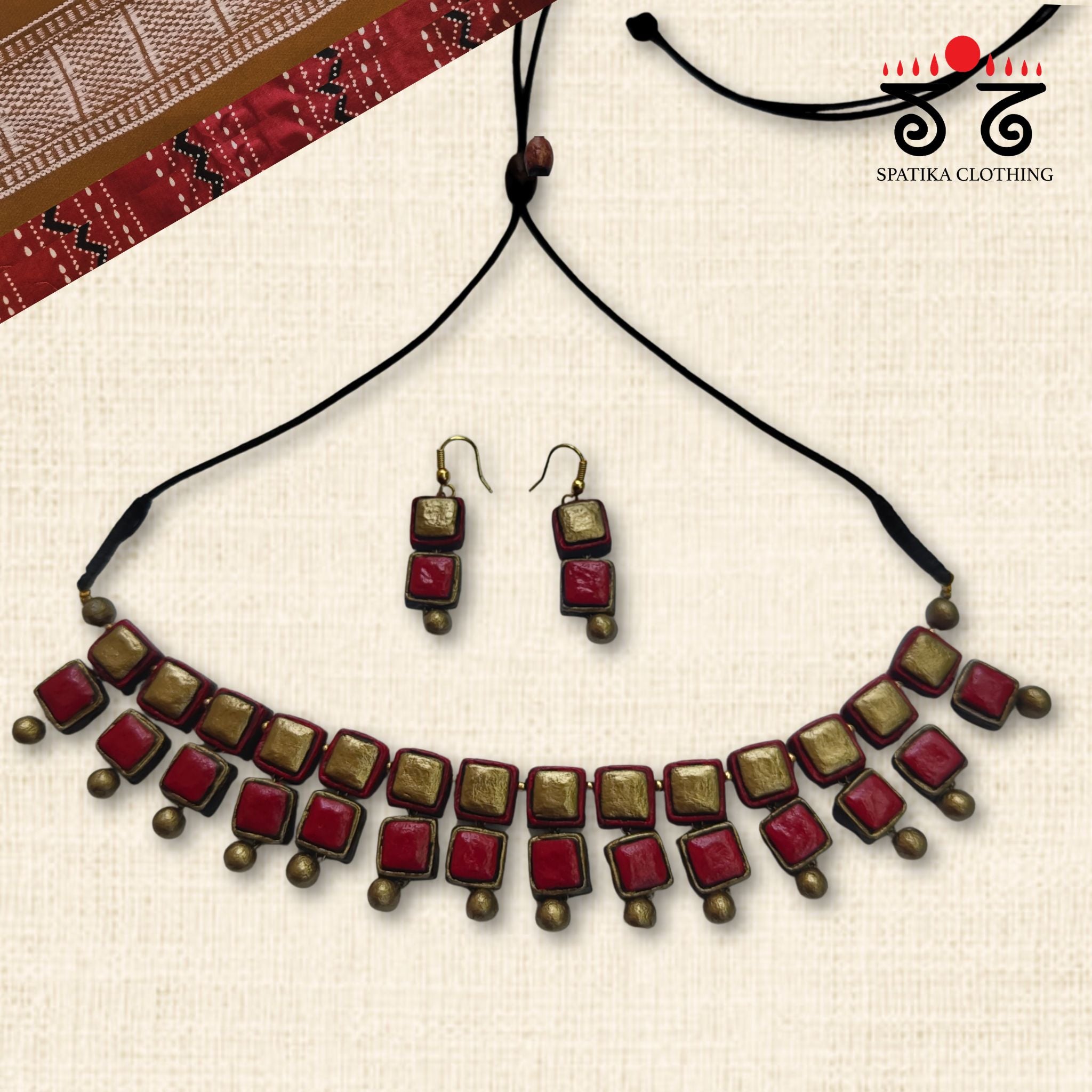 Terracotta Neck Set