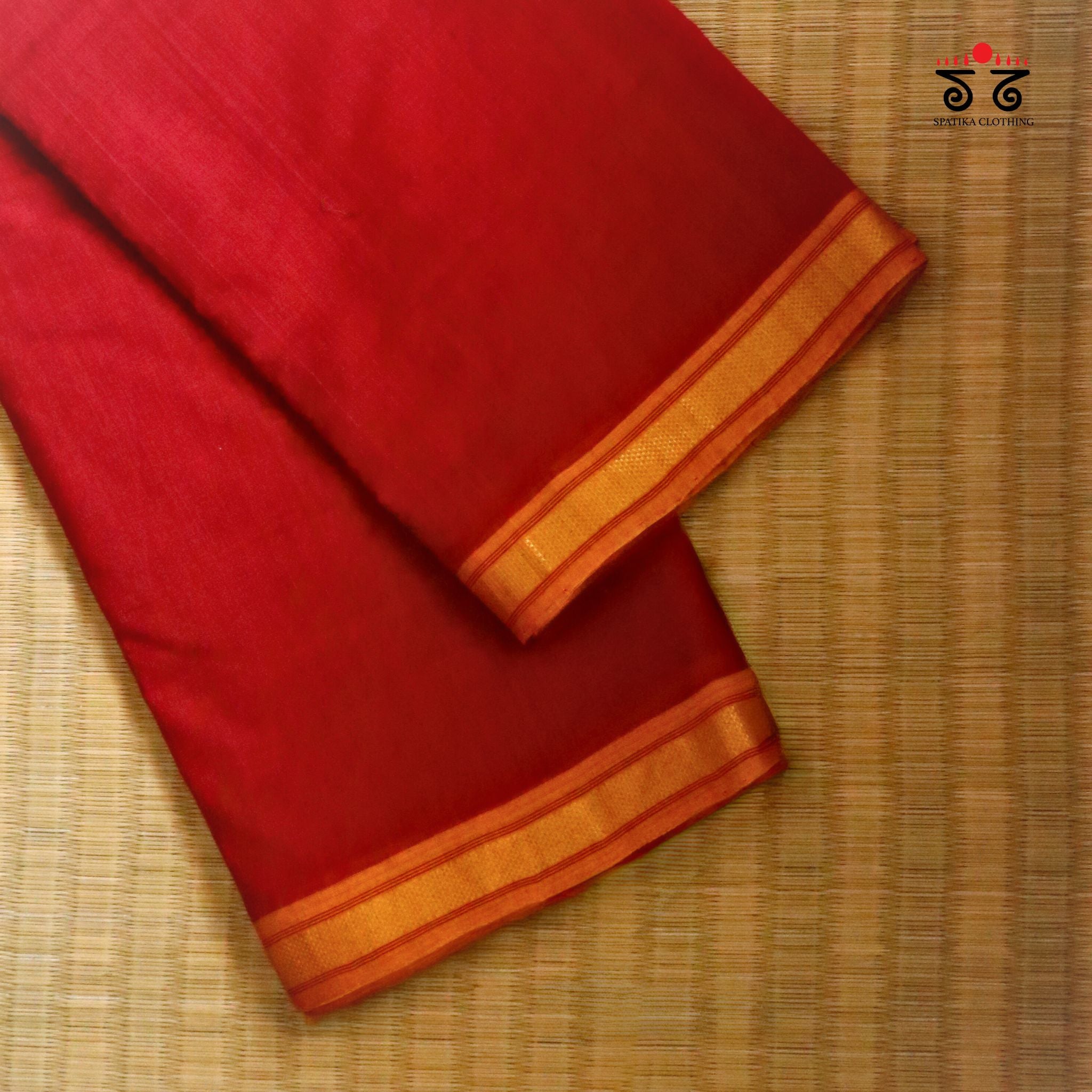 Andhra Handwoven Cotton Saree - Special Blouse