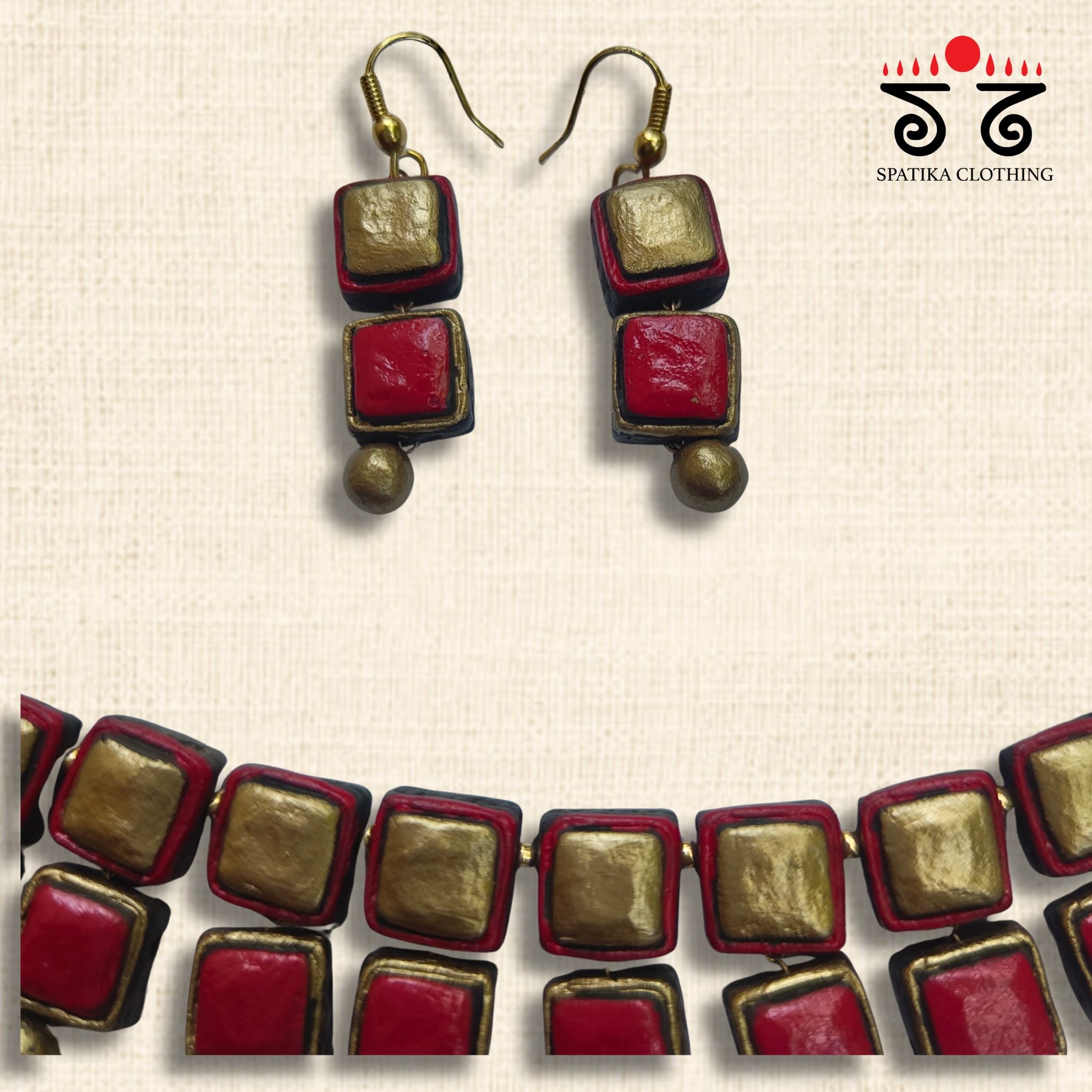 Terracotta Neck Set