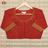 Lotus Ajrak Blouse
