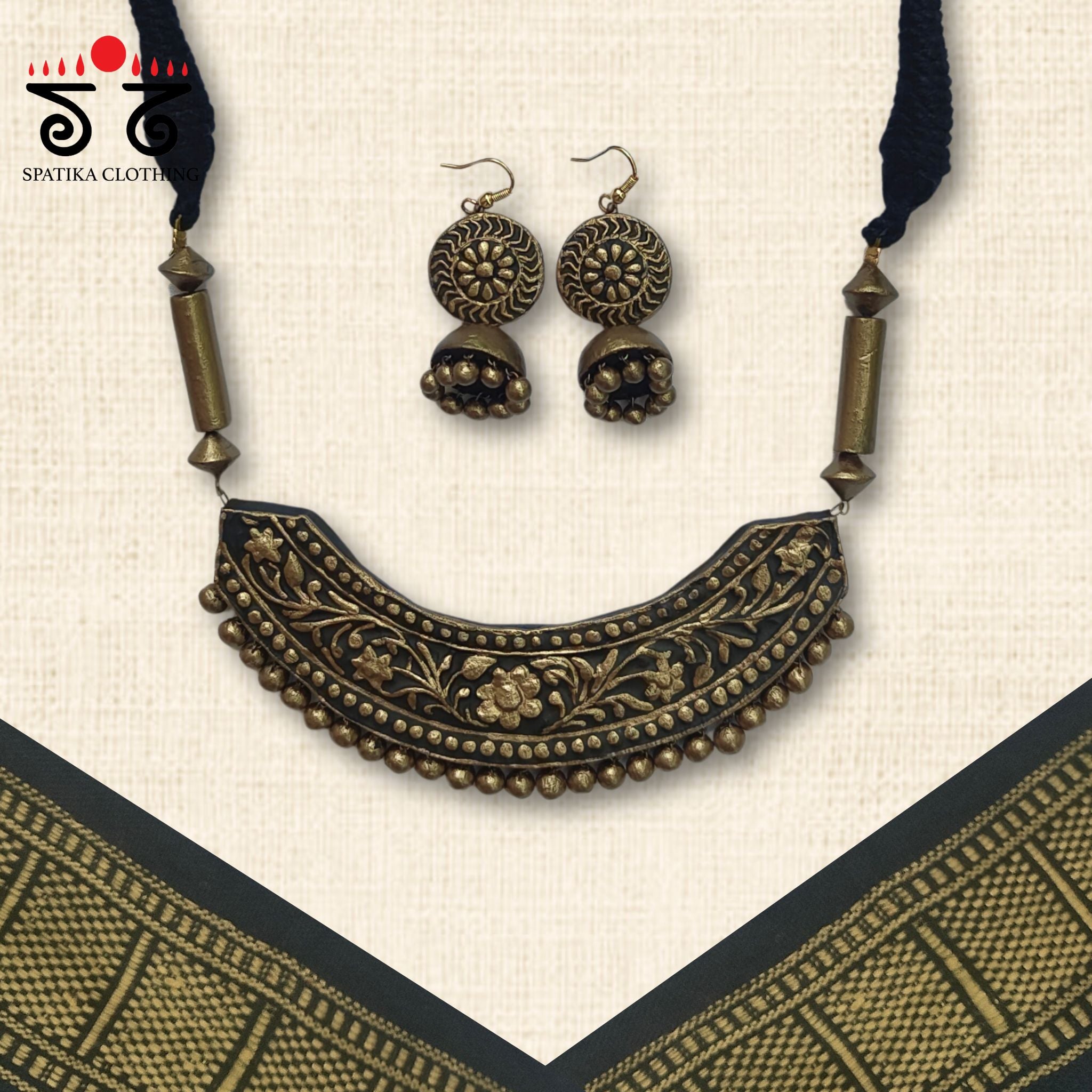Terracotta Necklace Set