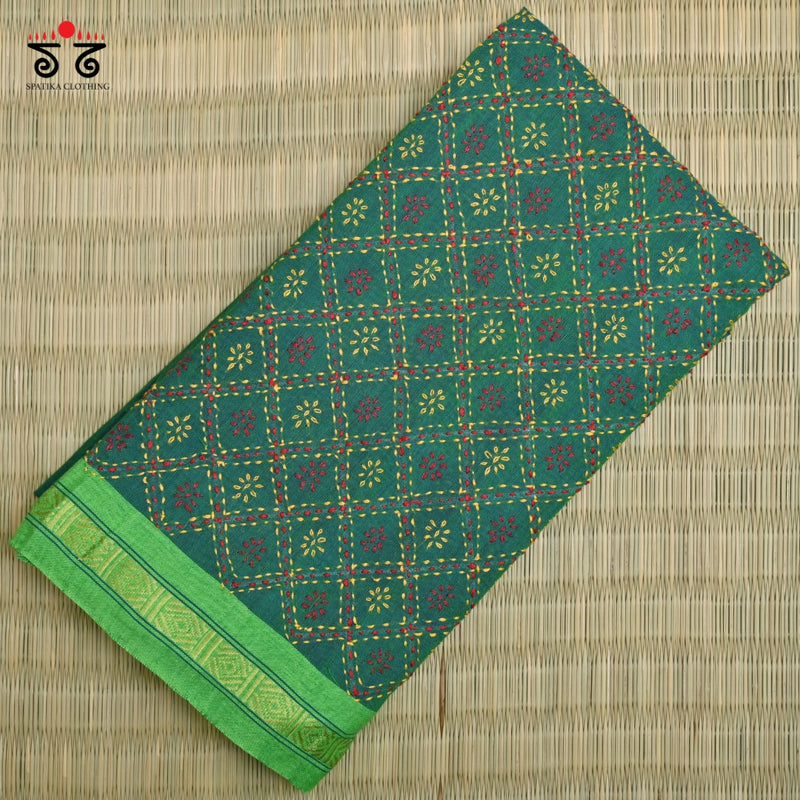 Mangalagiri - Banjara Hand Embroidered Blouse Fabric