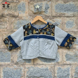 Pen Kalamkari Hand - Embroidered Blouse