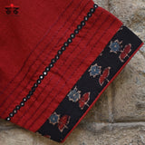 Hand - Embroidered Mirror Work Blouse - New Avatar!