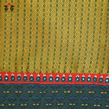 Hand- Embroidered Khun Blouse Fabric