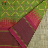 Chettinad Cotton - Banjara Hand Embroidered Blouse Fabric