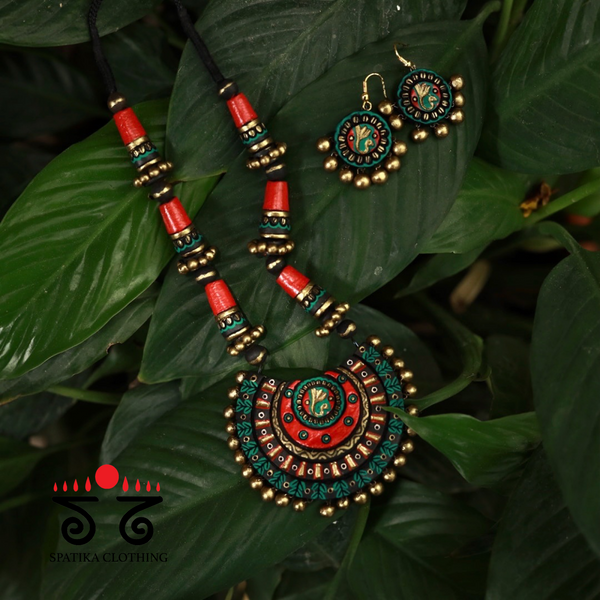 Terracotta Jewellery Set