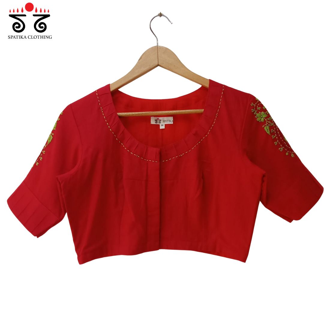 The Chikankari Blouse - New!