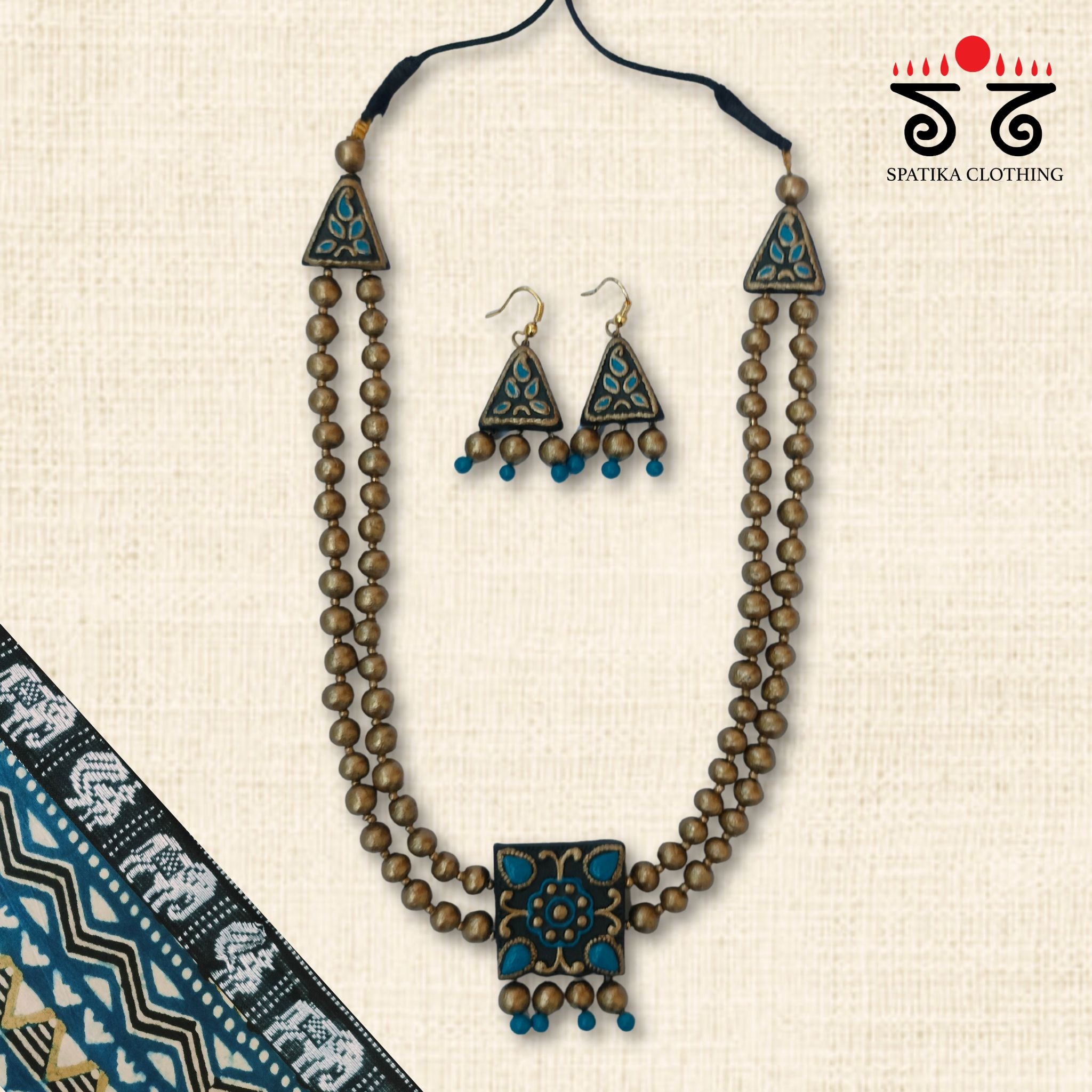 Terracotta Jewellery Set
