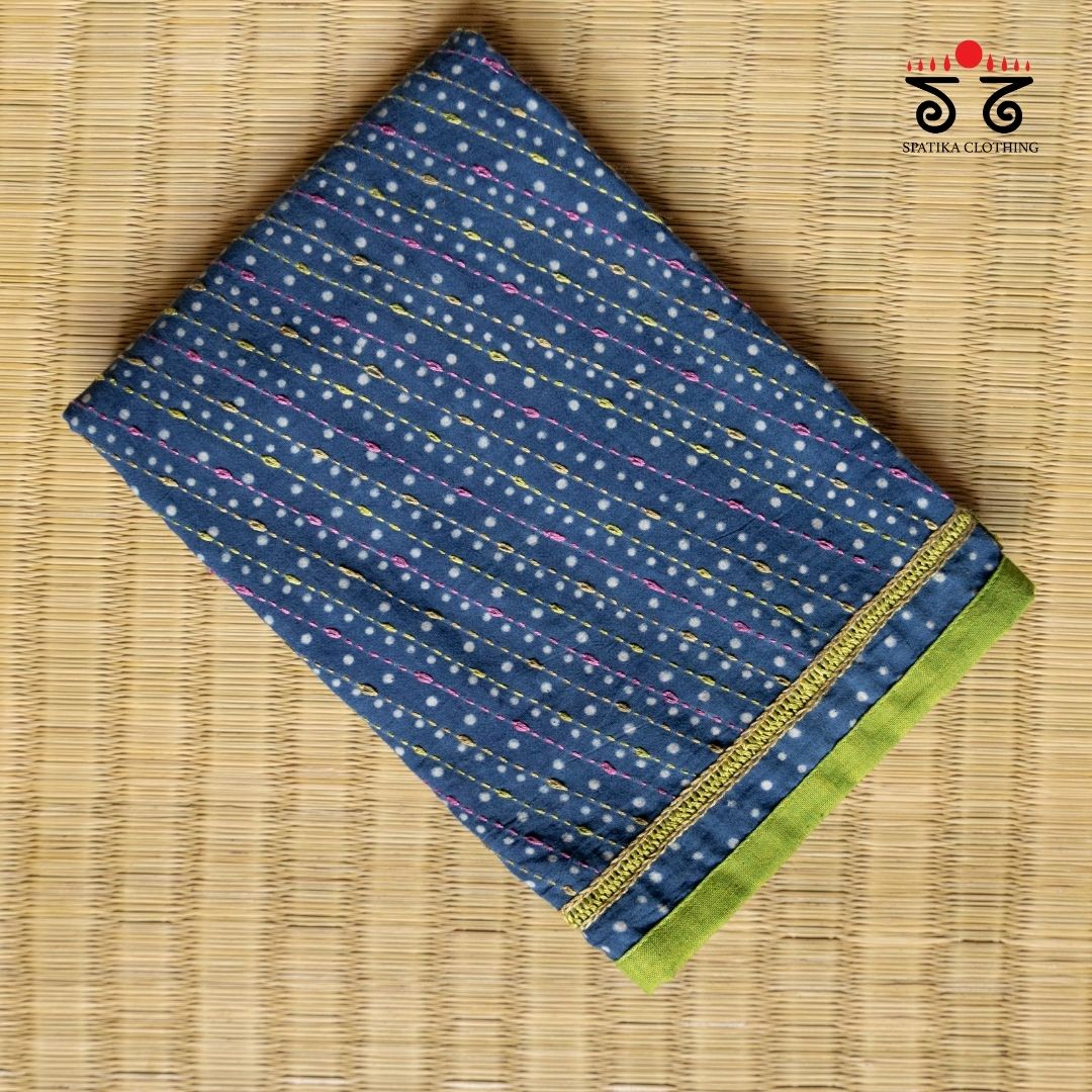 Banjara Handembroiderd Cotton Blouse Fabric