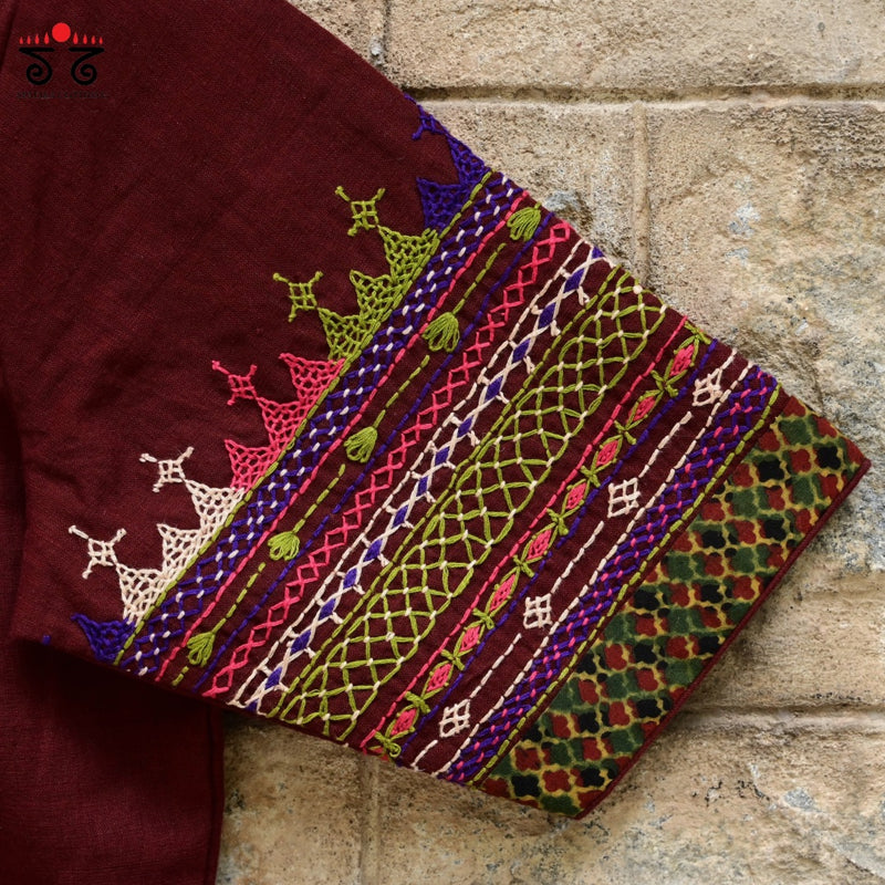 Lambani - Ajrak Hand Crafted Blouse