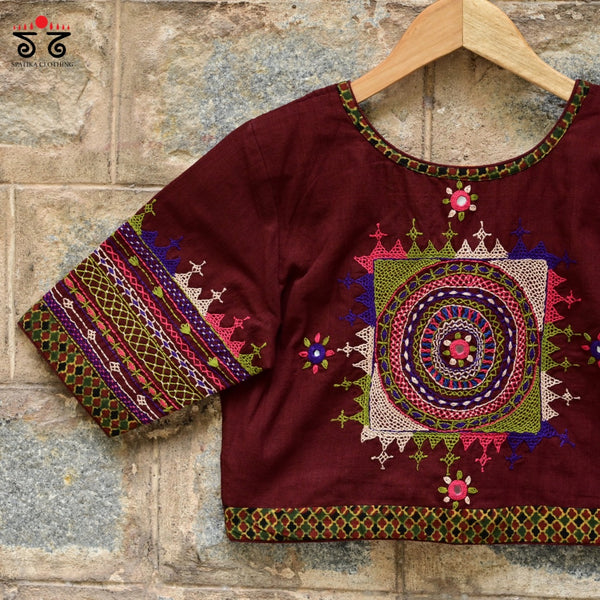 Lambani - Ajrak Hand Crafted Blouse