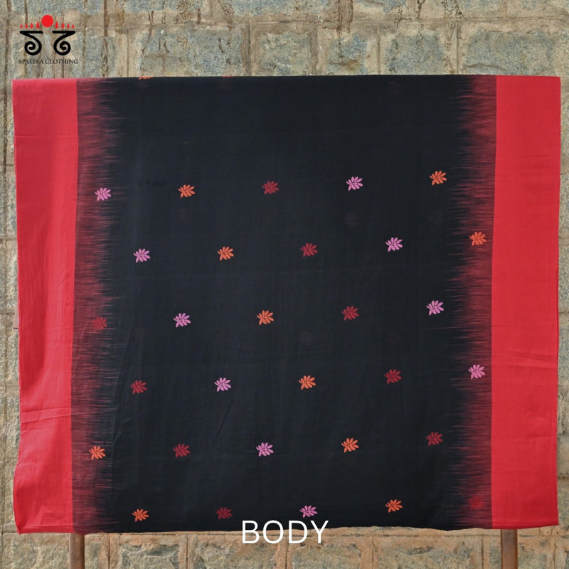 Jamdhani on Bengal Cotton Saree
