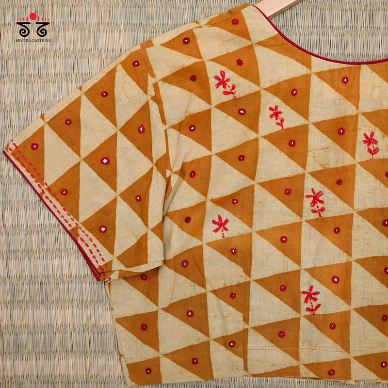 Hand - Blockprinted Blouse