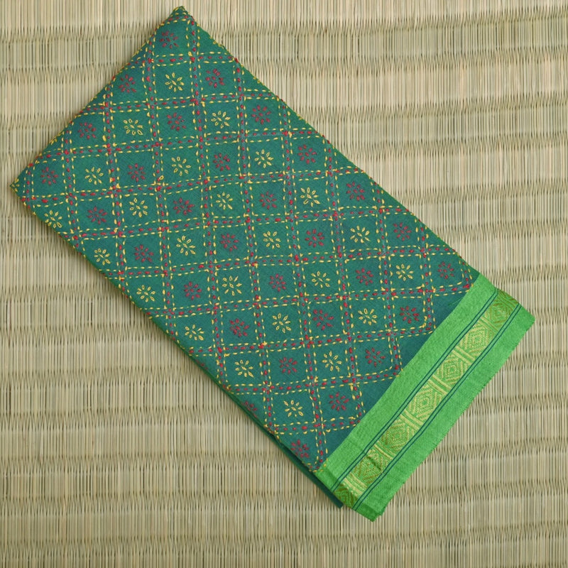 Mangalagiri - Banjara Hand Embroidered Blouse Fabric