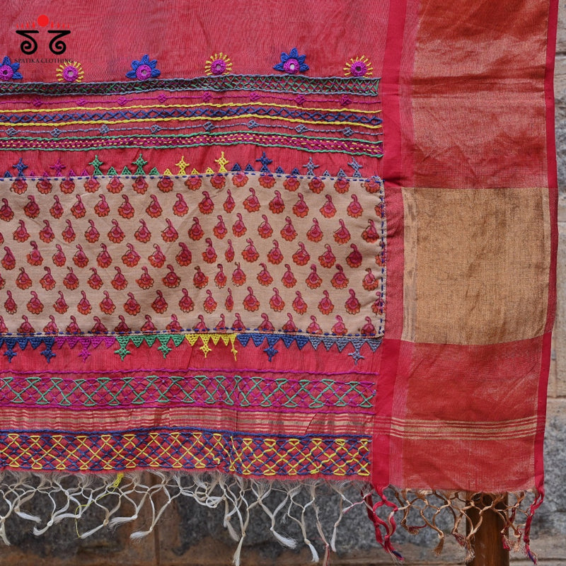 Lambani Hand - Embroidered Dupatta