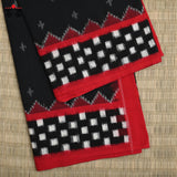 Ikat Handwoven Cotton Saree