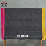 Hand Embroidered Patteda-Anchu saree