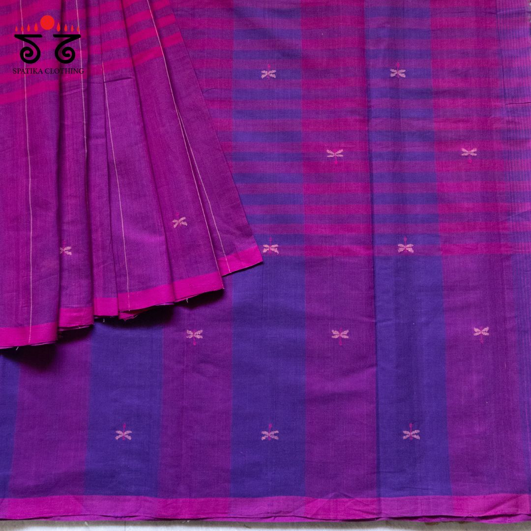 Jamdani Andhra Handwoven Cotton Saree