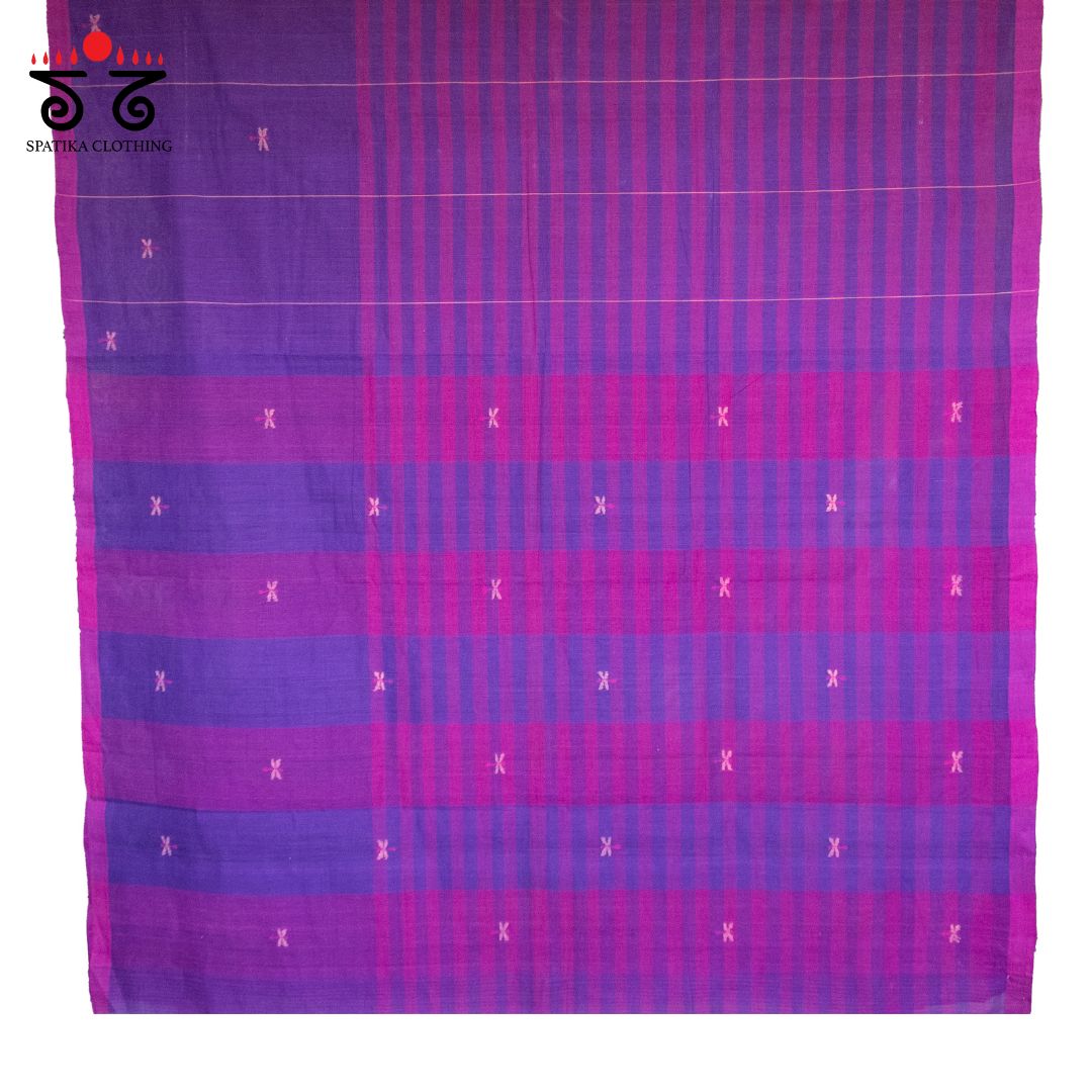 Jamdani Andhra Handwoven Cotton Saree