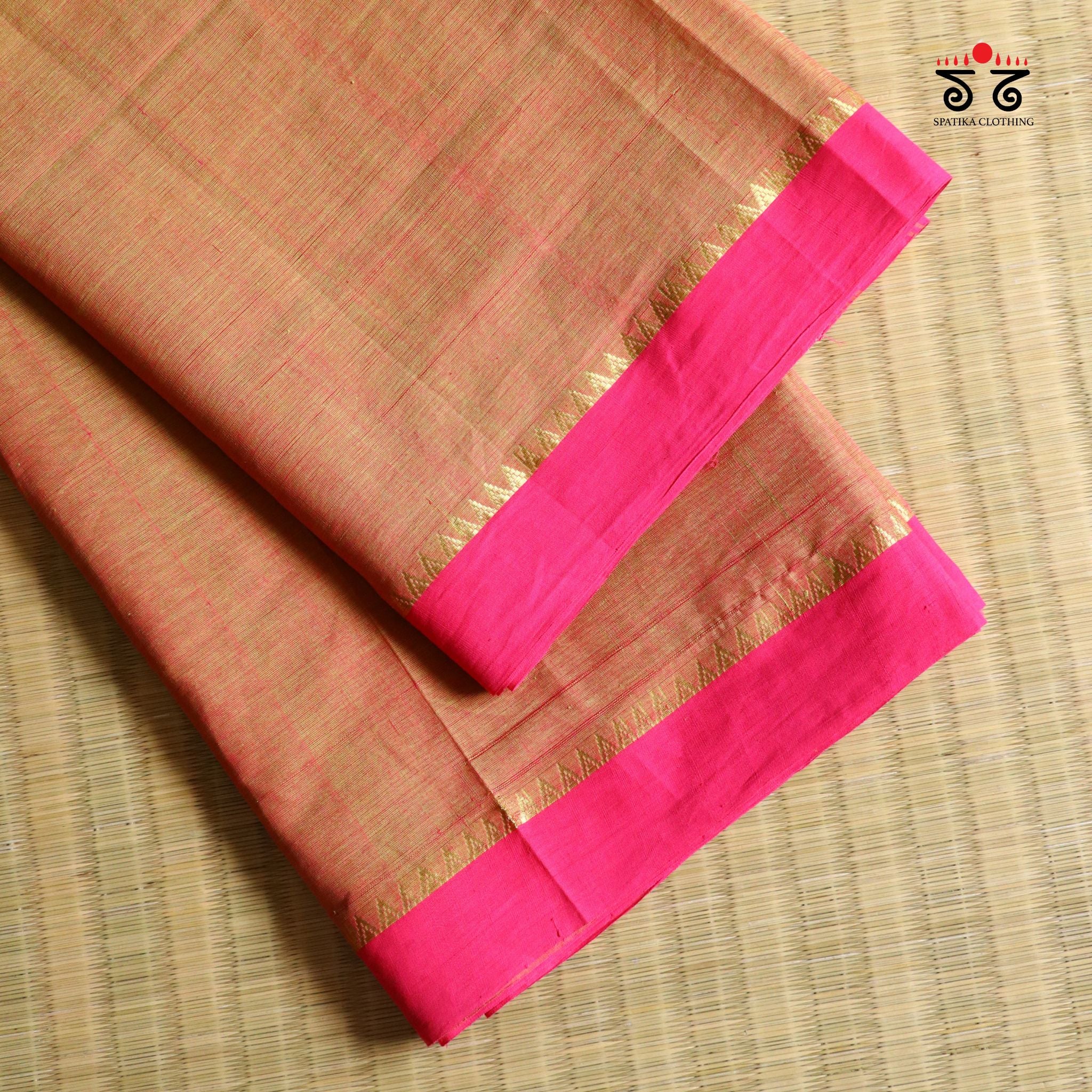 Andhra Handwoven Cotton Saree
