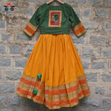 Handwoven Chettinad Cotton Lehenga